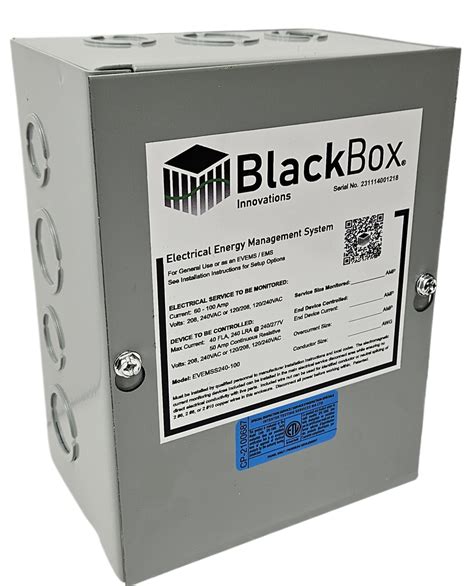 black box electric generator|black box innovations evms.